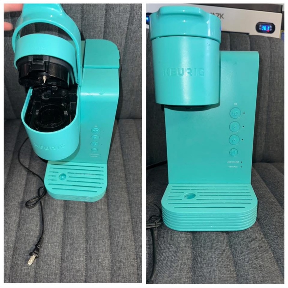 Keurig Teal Coffee Brewer